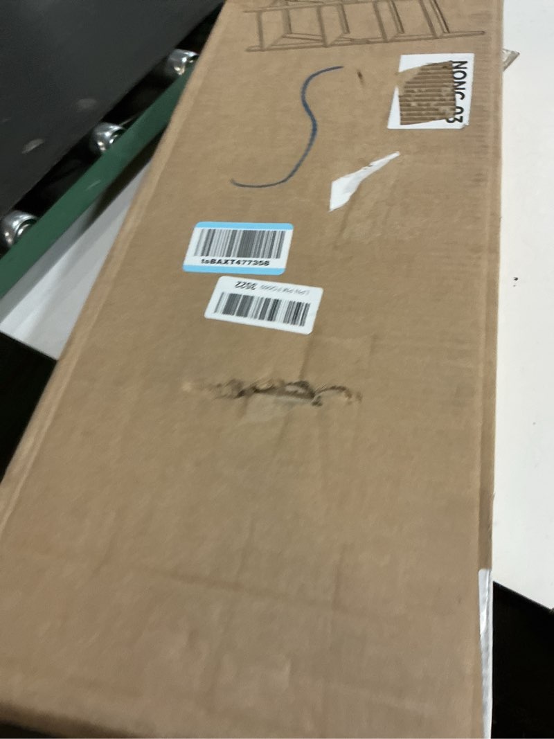 Condition photo showing New/Like New for Maydear Bamboo Ladder Shelf Bookcase, 4-Tier Leaning Bookshelf Free Standing Organizer Storage Shelves for Living Room, Bedroom, Kitchen, Home Office, Balcony (Walnut) 4 Tier Walnut