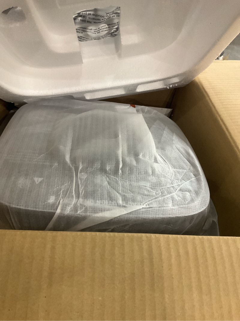 Condition photo showing New/Like New for Cosori 9-in-1 TurboBlaze Air Fryer 6 Qt, Premium Ceramic Coating, 90°–450°F, Precise Heating for Even Results, Air Fry, Roast, Bake, Broil, Dry, Frozen, Proof, Reheat, Keep Warm, 120V Dark Gray 6QT Air fryer
