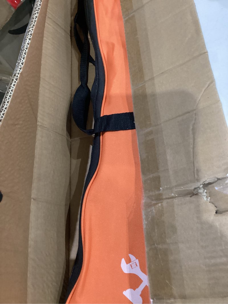 Condition photo showing As Is for DrainX 6 Foot Toilet Auger | Manual or Drill Powered Closet Auger with Drop Head for T-Junction Pipes, Plastic Angled Guard for Porcelain Protection, Telescopic for Greater Reach Drop-head