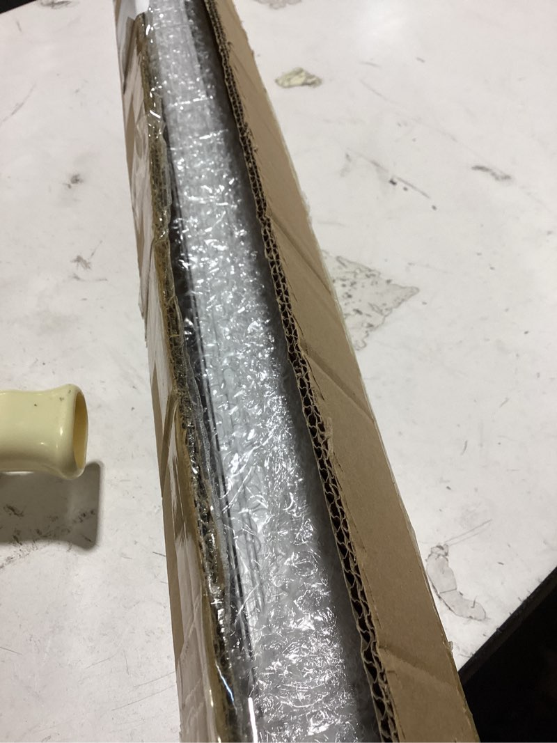 Condition photo showing Good Condition for pushglossy 2 pack 1" x 35.5" storm door sweep replacement bottom sweep aluminum expander for 1" thickness security storm door weatherstripping(white) 35.5" white 2