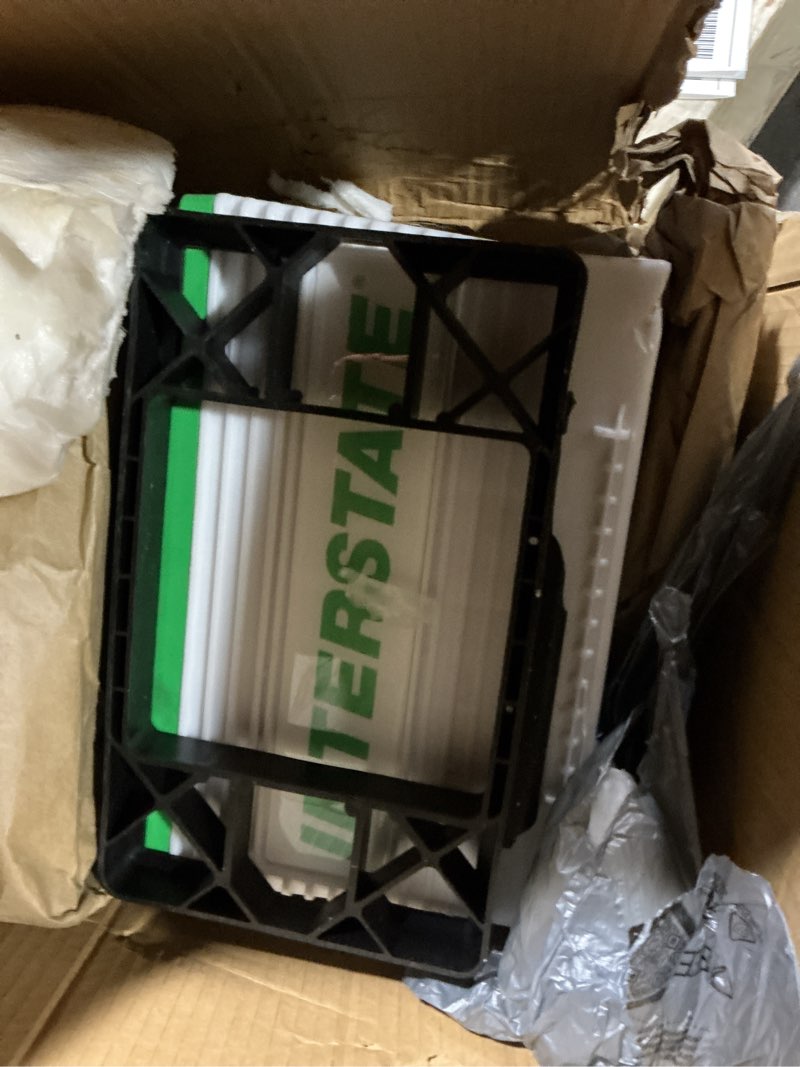 Condition photo showing Good Condition for interstate batteries automotive battery 12v 63ah (group 34) 800cca sli pure lead agm automobile replacement battery for cars, suvs, sedans, trucks, vans (mtz-34) group size 34