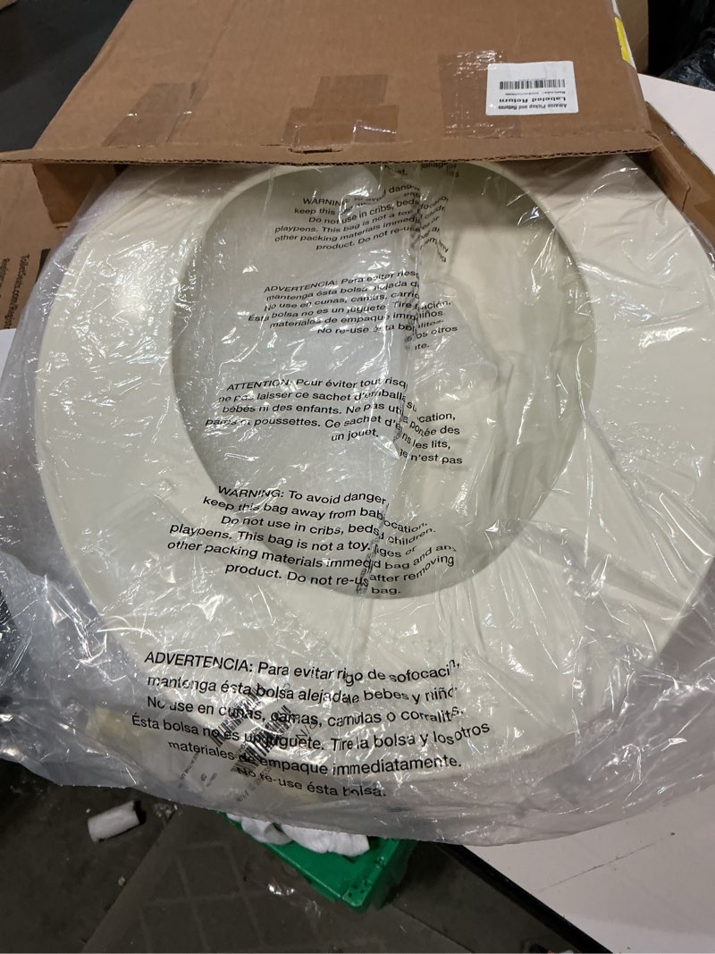 Condition photo showing Good Condition for centoco elongated plastic toilet seat, fits kohler/american standard/toto, standard economy model, made in the usa, dsamaz16-416, biscuit biscuit elongated standard / made in the usa
