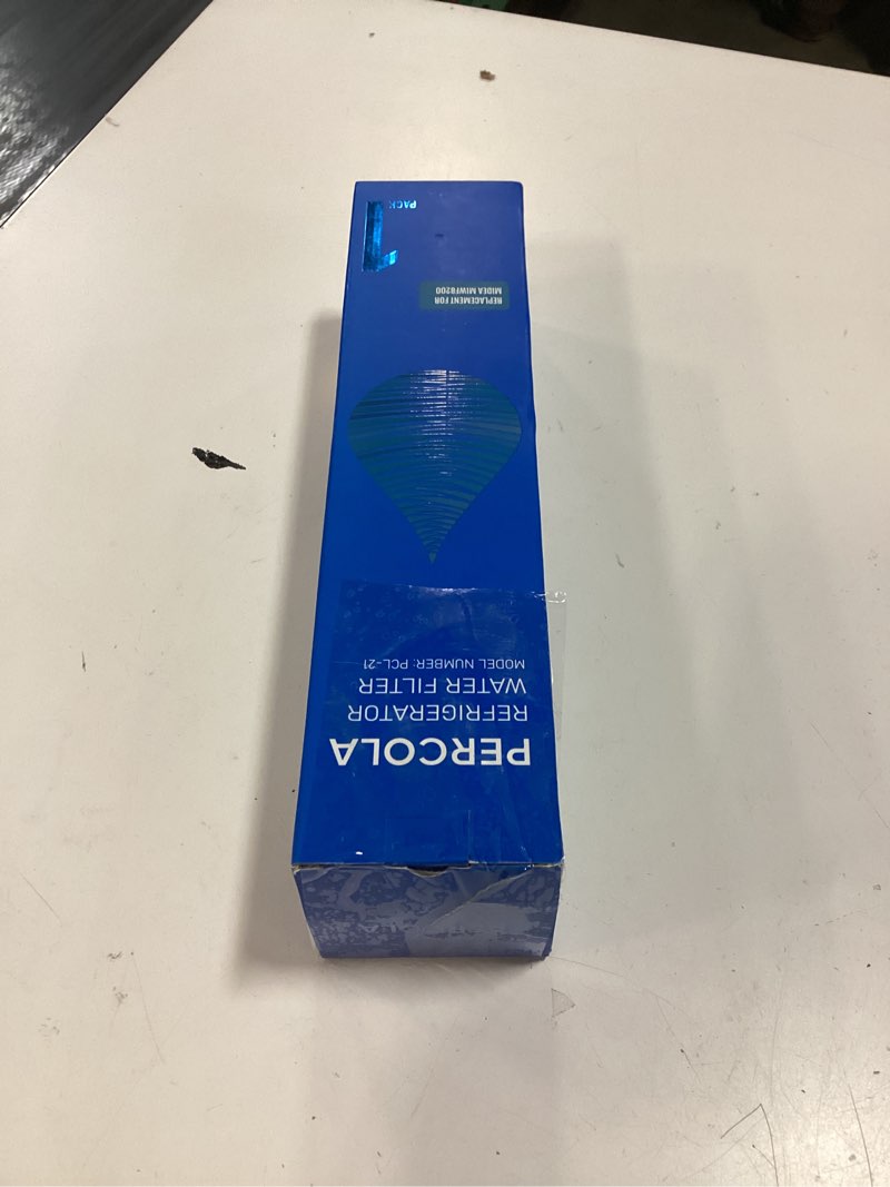 Condition photo showing New/Like New for miwf8200 water filter, compatible with midea miwf8200/mf-2812-r4 water filter, midea mrf29d3ast, mrf29d6ast, mrf29d9bst, cfdr286m4s refrigerator models (1 pack)