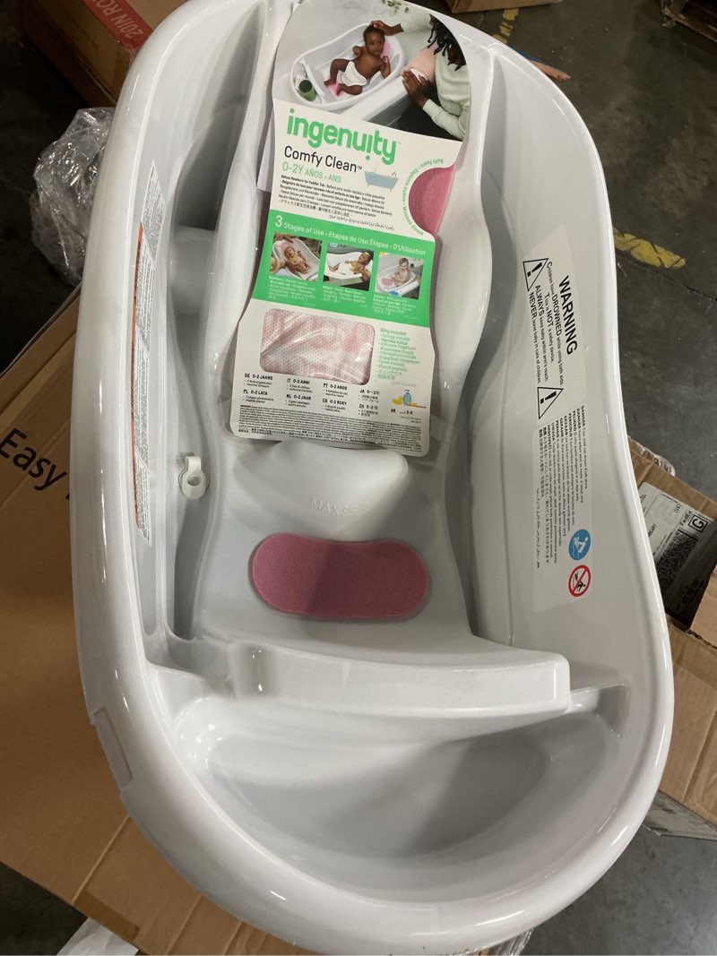 Condition photo showing New/Like New for comfy clean tub pink