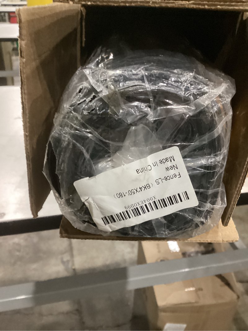 PotatoLife Plastic Mesh Fence Safety Fence, Extra Strength 4'x50' Roll with 100 Zip Ties, Resuable T