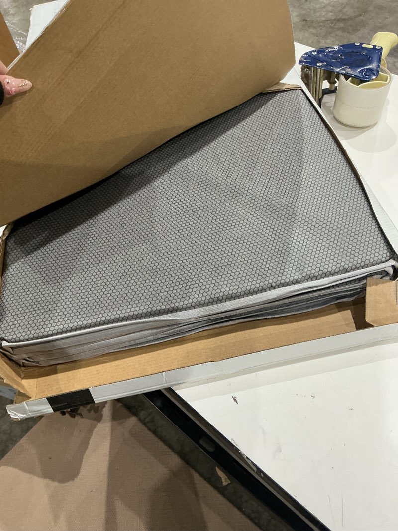 Condition photo showing Good Condition for meliusly low profile bunkie board queen size (60x80) - non-slip breathable bed support board for slatted bed frame, anti-sag under bed support, noise minimizing moisture resistant bed board queen (60x80'')