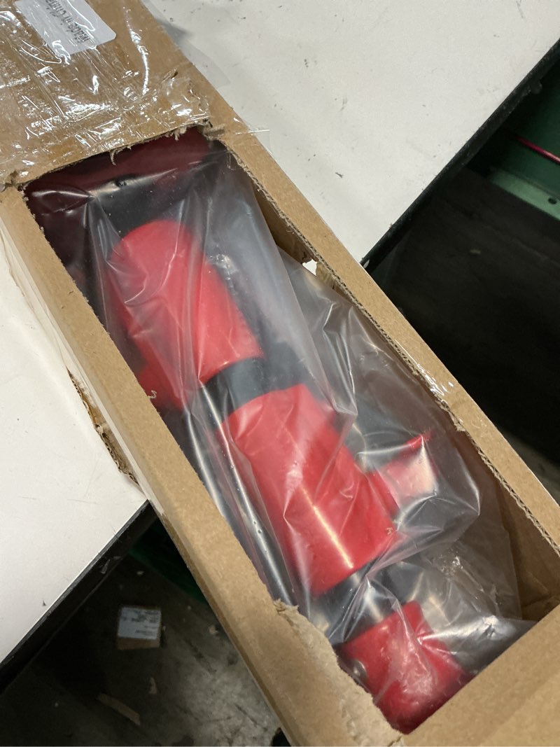 Condition photo showing Good Condition for (the color is red)heavy duty light stand photography, 9.1ft/280cm all metal tripod, max load 22lb/10kg, air pressure buffer light stand,1/4” to 3/8” adapter for strobe/ring light/monolight/softbox blue