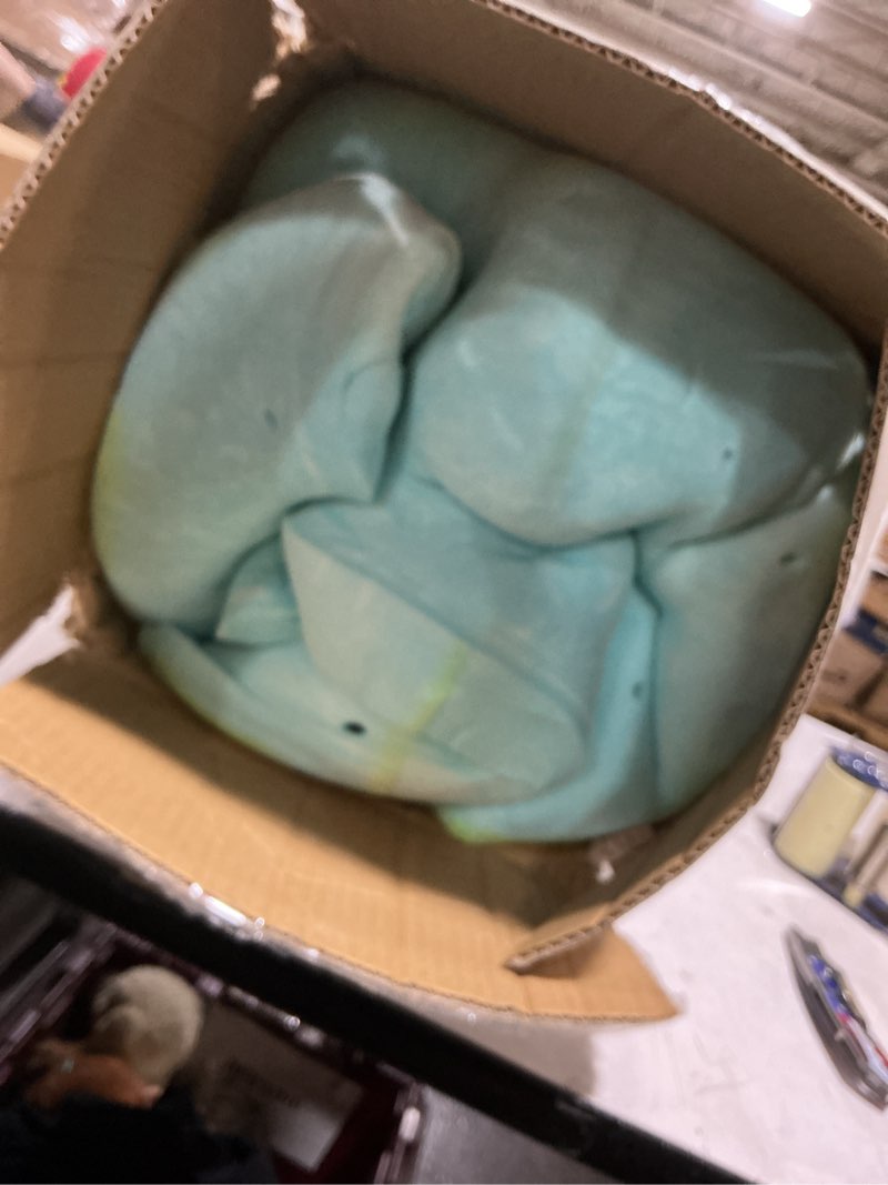 Condition photo showing As Is for linenspa 3 inch gel swirl memory foam topper  full