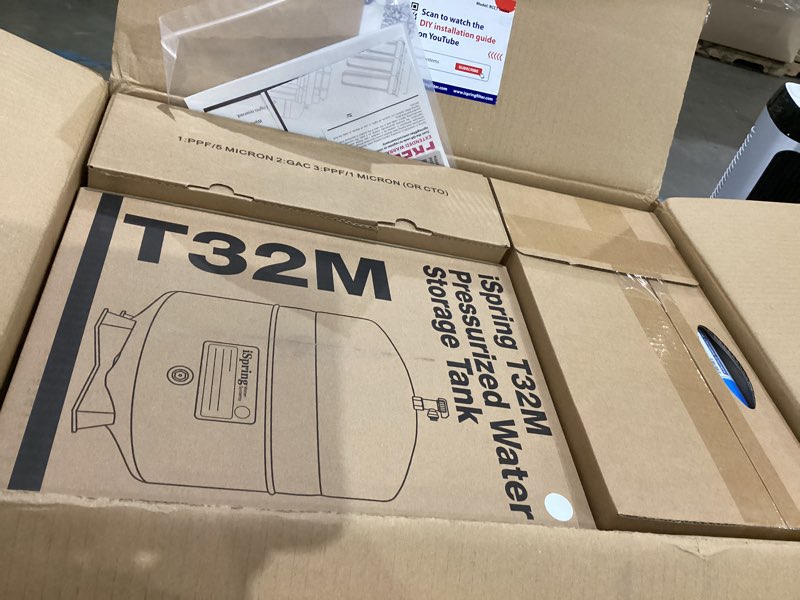 Ispring t32m pressurized storage tank