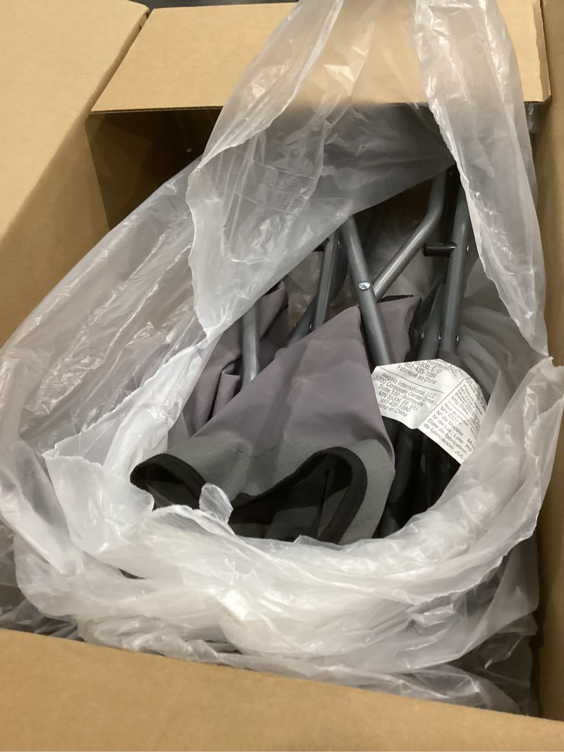 Condition photo showing As Is for Regalo My Cot Portable Travel Bed, Grey, 1 Count (Pack of 1)