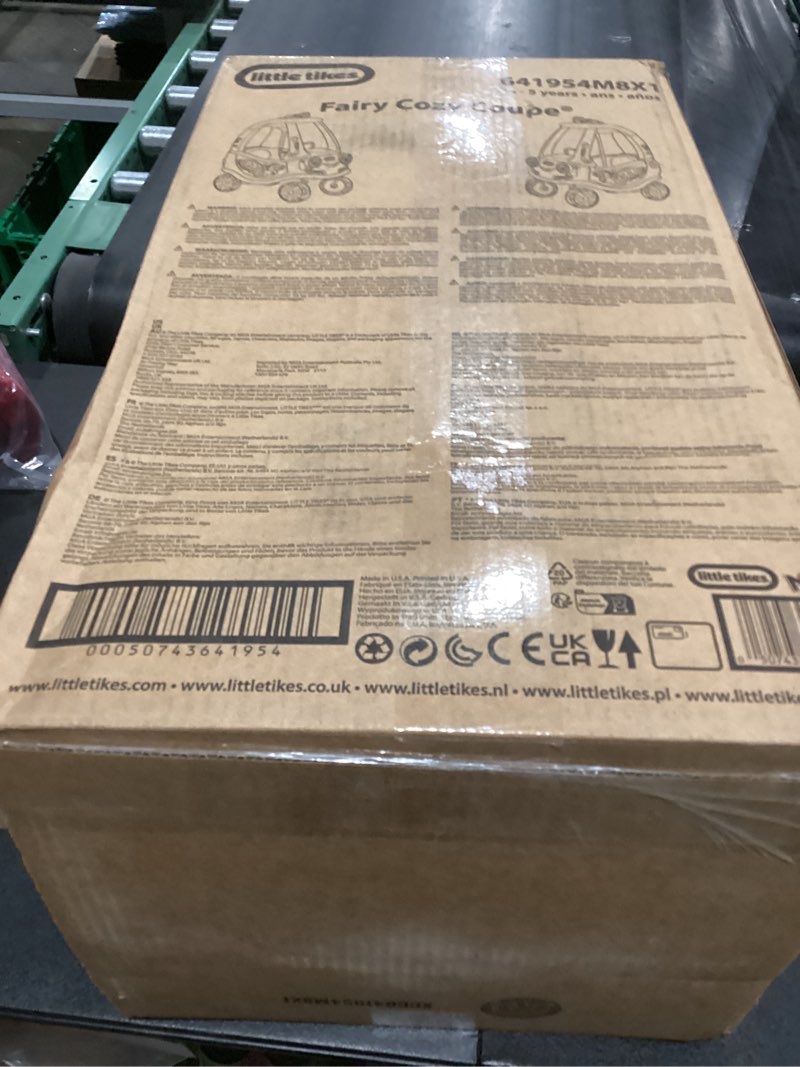 Condition photo showing Good Condition for Little Tikes Fairy Cozy Coupe (Amazon Exclusive) Large Multicolor Large