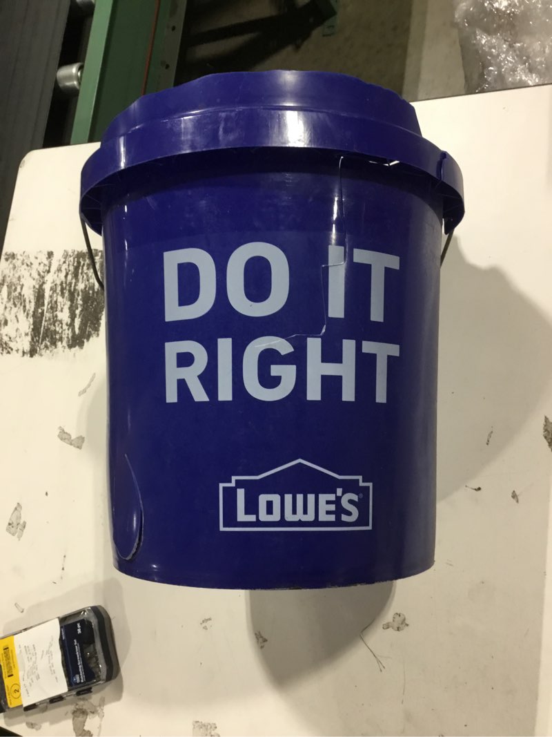 Condition photo showing As Is for United Solutions 5-Gallon Residential Bucket