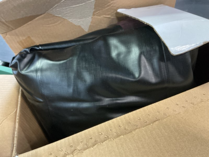 Condition photo showing As Is for bestway® maroon tritech airbed queen 20  with built-in ac pump