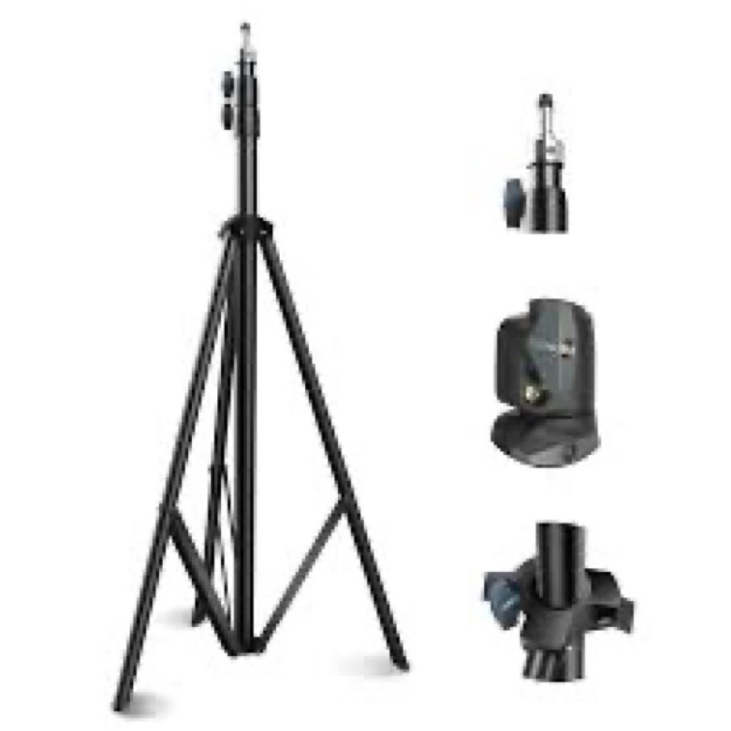 JYJZPB 110''/9.5Ft/280cm Photography Light Stand Heavy Duty, Light Stand with 1/4" Screw for Softbox