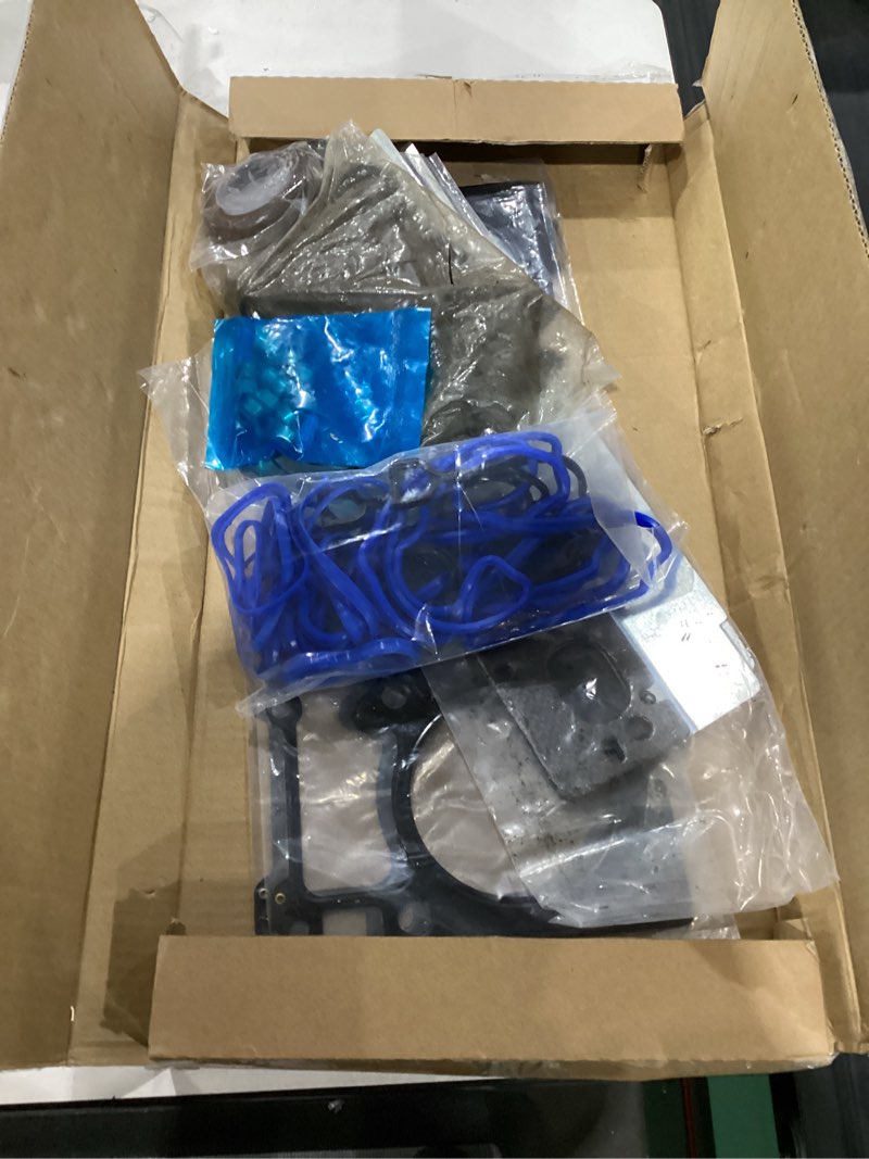 Condition photo showing As Is for hs26423pt 5.7l full cylinder gasket set with head bolts, compatible with 2009-2020 dodge ram 1500 2500 challenger charger durango chrysler 300 5.7 v8 engine, replace# es72200 tcs46169