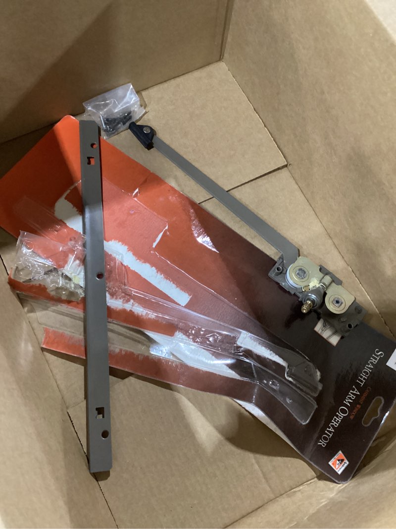 andersen straight arm operator (left hand) 9-3/8" stone color