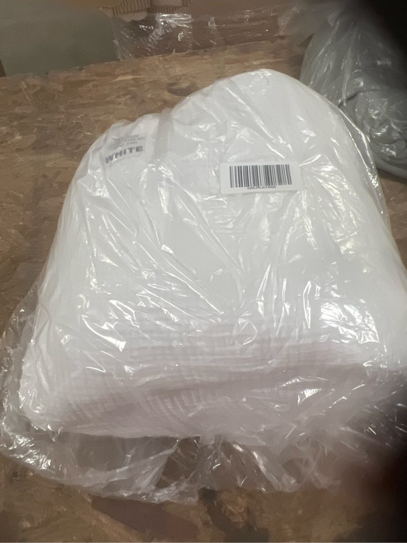 Condition photo showing Good Condition for organic airy gauze duvet cover set, king/cal king, white