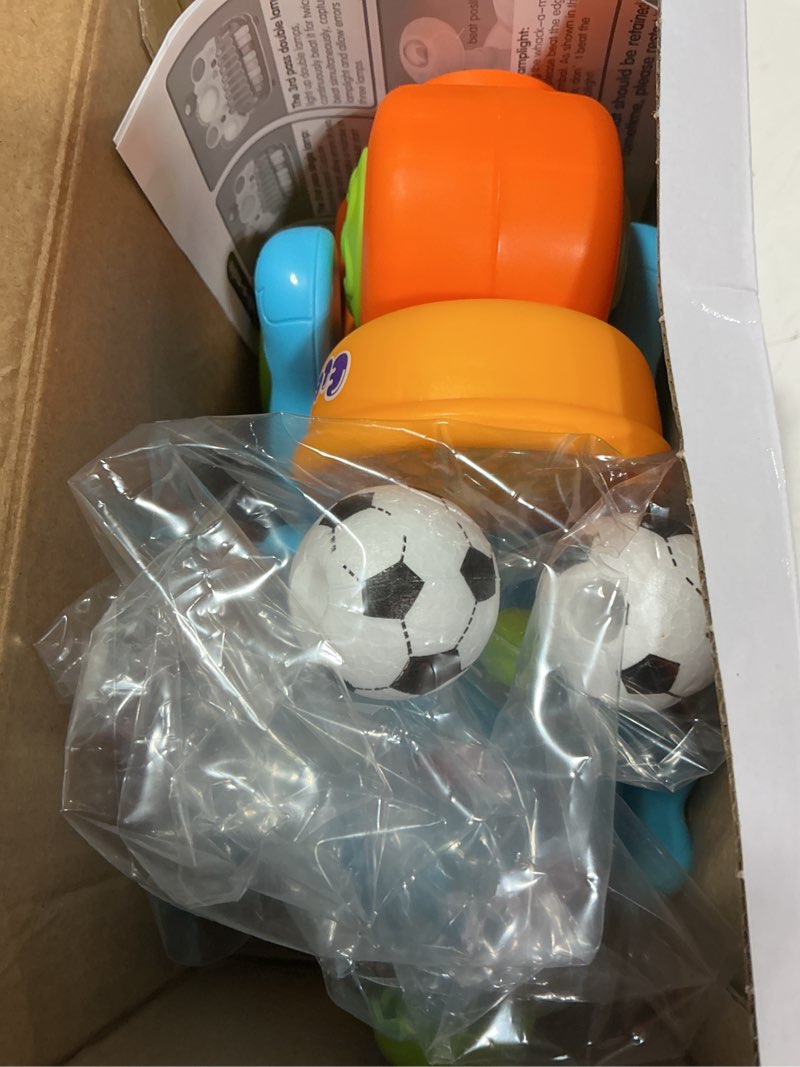 Condition photo showing New/Like New for baby elephant musical crawling toy with lights, sounds, blowing ball, infant sensory toys, birthday gifts for kids boy girl 3 4 5 6 7 8 years (blue)