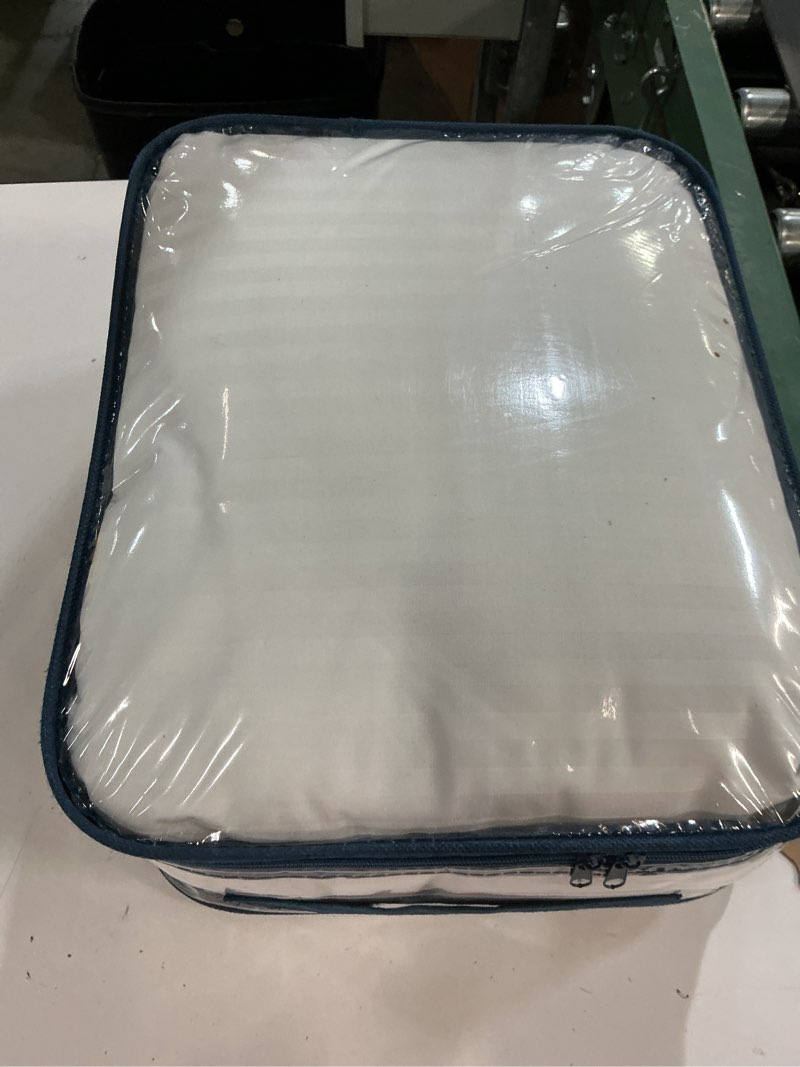 Condition photo showing As Is for Serta Waterproof Heated Mattress Pad - Electric Bed Warmer With 10 Heat Settings Controller, Auto Shut Off Timer, Deep All Around Elastic Pocket, ETL Certified, Machine Washable,White California King