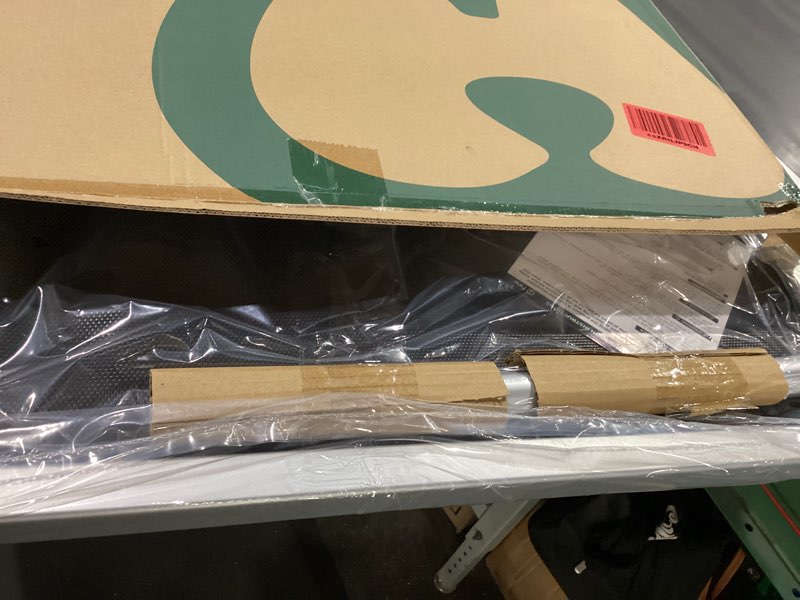 Condition photo showing New/Like New for FXW TitanNest Chew-Proof Elevated Dog Bed, Raised Cot for Indoor/Outdoor/Camping Use, Durable & Waterproof Cooling Pet Bed for Medium Dogs, 41.0" L x 27.0" W x 5.0" H, Black Crate-Fit Medium Dog (41.0"L x 27.0"W x 5.0"H)