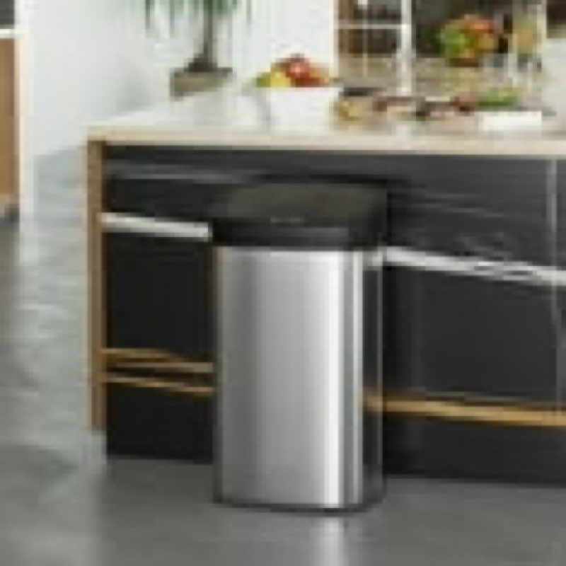 BestOffice 22 Gallon Stainless Steel Touchless Kitchen Trash Can with Motion Sensor for Indoor Use(Silver)