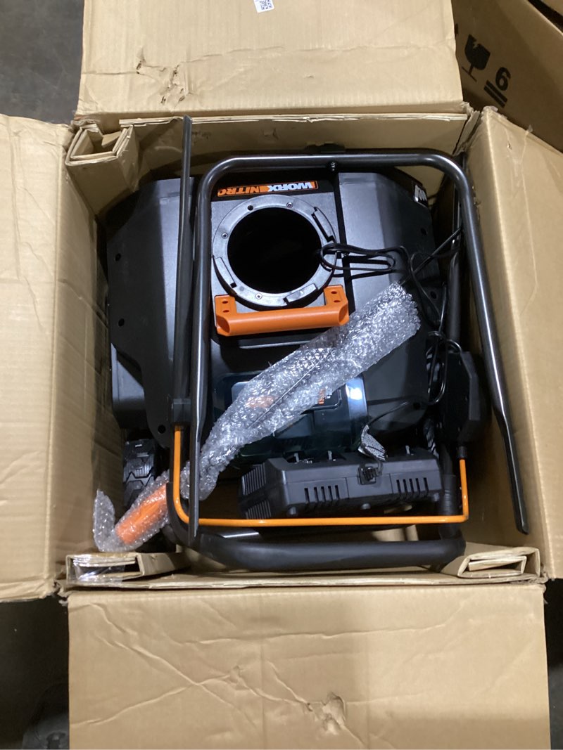 Condition photo showing Good Condition for Worx 40V 20" Cordless Snow Blower Power Share with Brushless Motor - WG471 (Batteries & Charger Included)