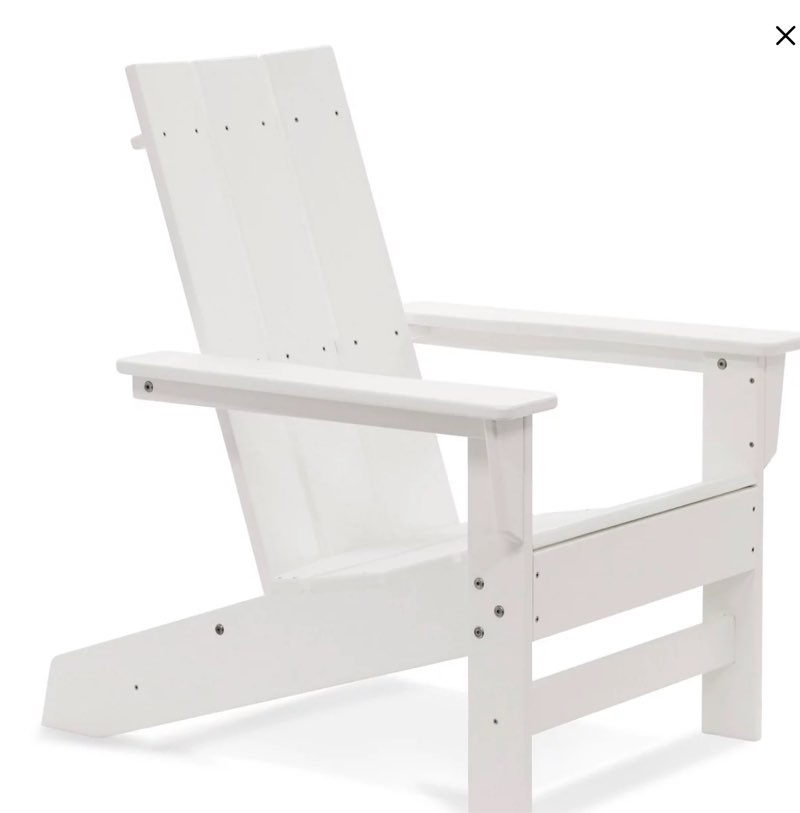 Furniture Aria Outdoor Adirondack Chair