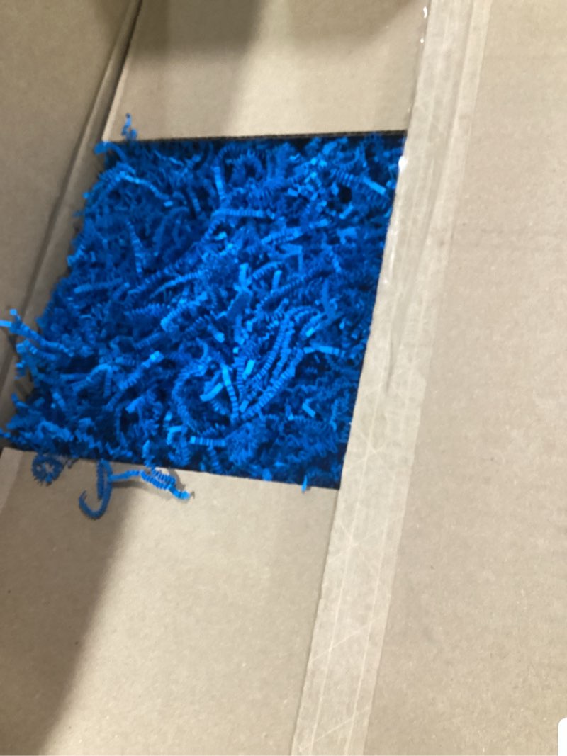 Condition photo showing Good Condition for BOX USA Crinkle Paper 10 lb. Light Blue, 10-Pack | Packaging Paper for Shipping, Moving, and Storage Supplies