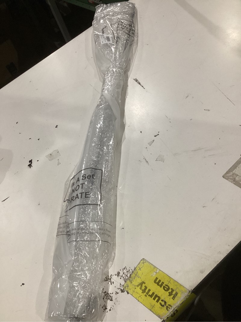 Condition photo showing Good Condition for 3 pack 36 inch extra long s hooks for hanging plants, heavy duty metal tree branch hangers for bird feeders flower baskets lanterns black vinyl coated garden extension hooks 3 36 inch