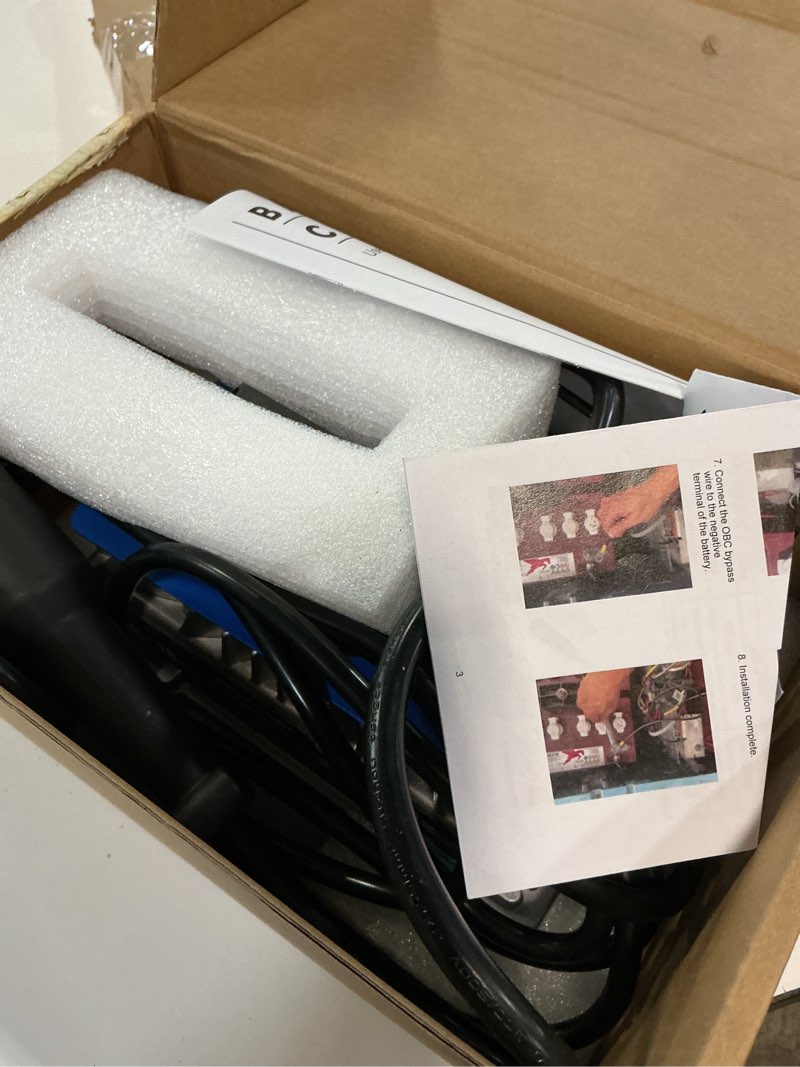 Condition photo showing Good Condition for club car charger 48v 18a smart 1250w golf cart battery charger 48 volt, ip67 waterproof trickle charger, 4-6 hrs full charge, 16ft cable, for all years 48v club car golf cart 48 volt lead-acid battery 48v for 3-pin round plug