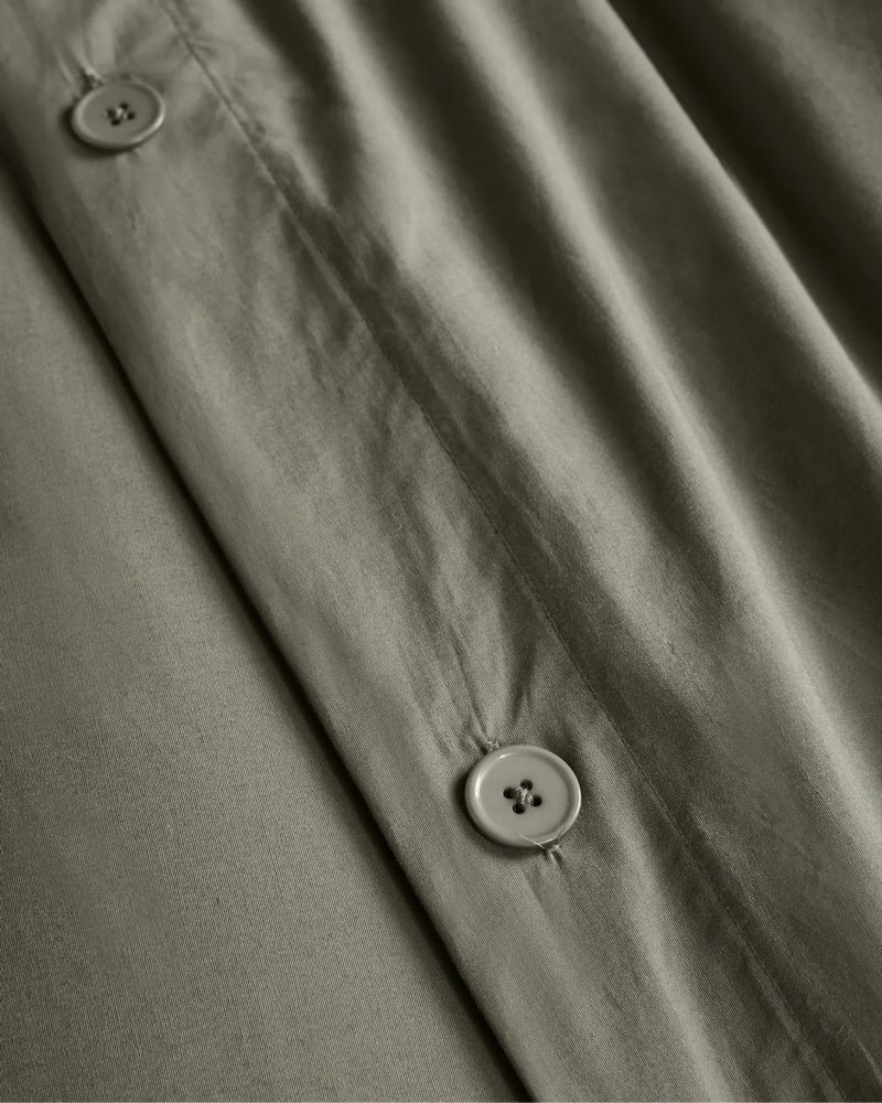 Organic Crisp Percale Duvet Cover Size: King/Cal King