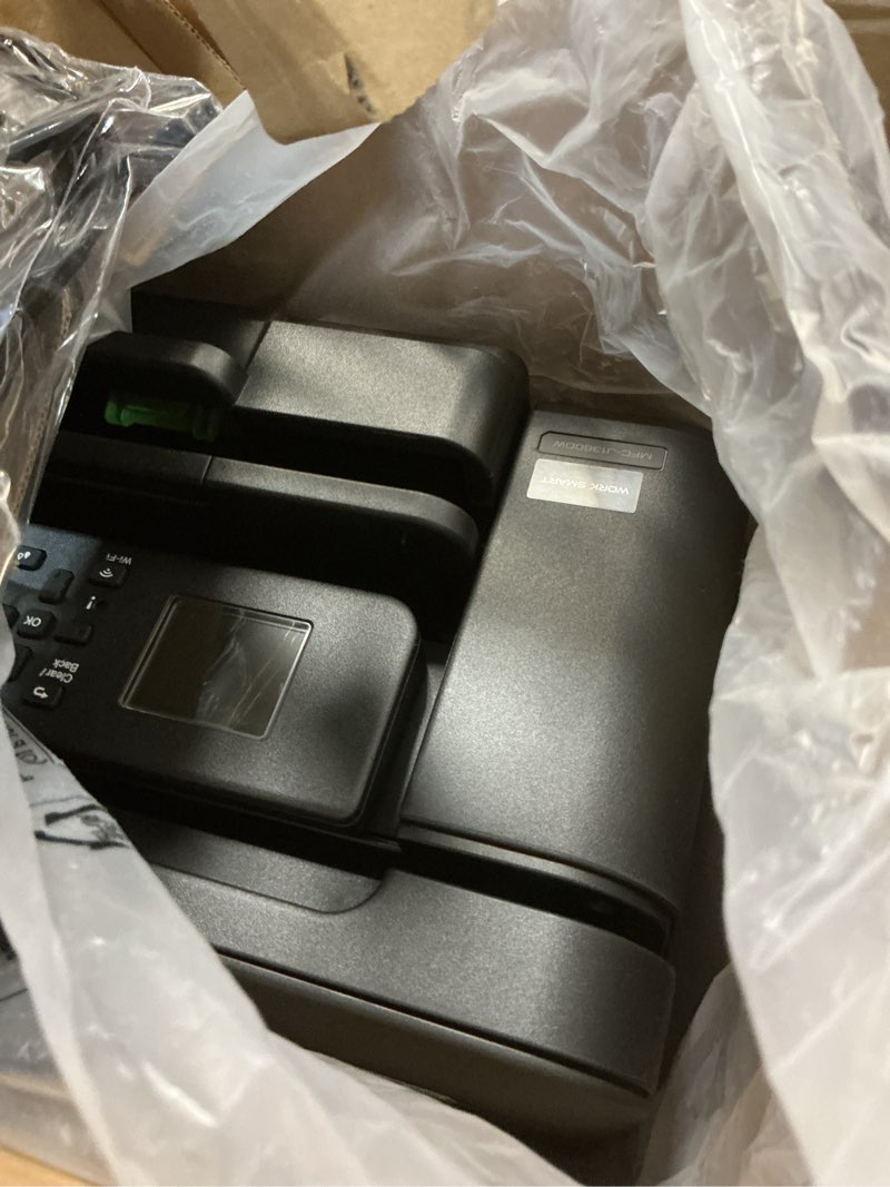 Condition photo showing As Is for Brother Work Smart 1360 Wireless Color Inkjet All-in-One Printer with Automatic Duplex Printing and 1.8” Color Display | Includes Refresh Subscription Trial(1) (MFC-J1360DW) (Uses LC501 Series Inks) Current Model: MFCJ1360DW New