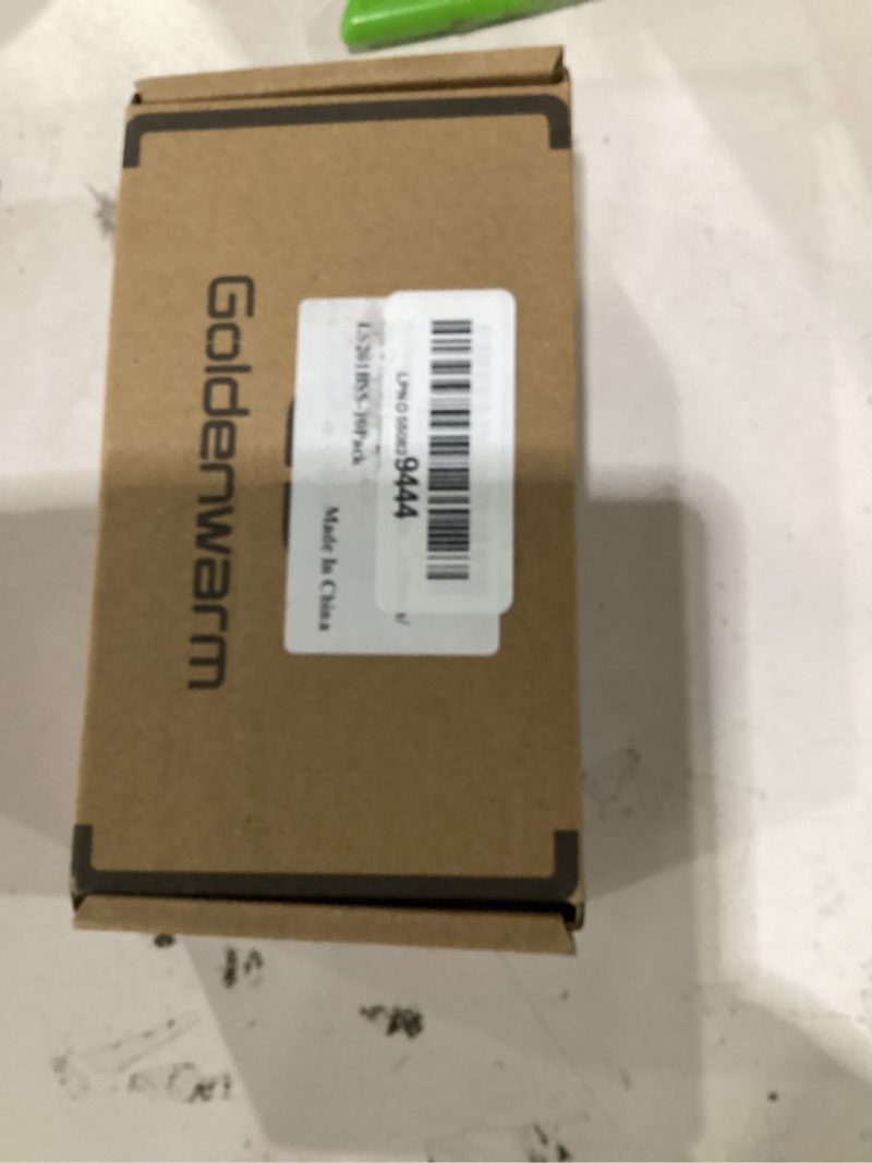Condition photo showing New/Like New for goldenwarm 10pack single hole brushed stainless steel cabinet knobs and pulls door cupboards drawers bedroom furniture handles 50mm/2in overall length 10 pack ?brushed stainless steel