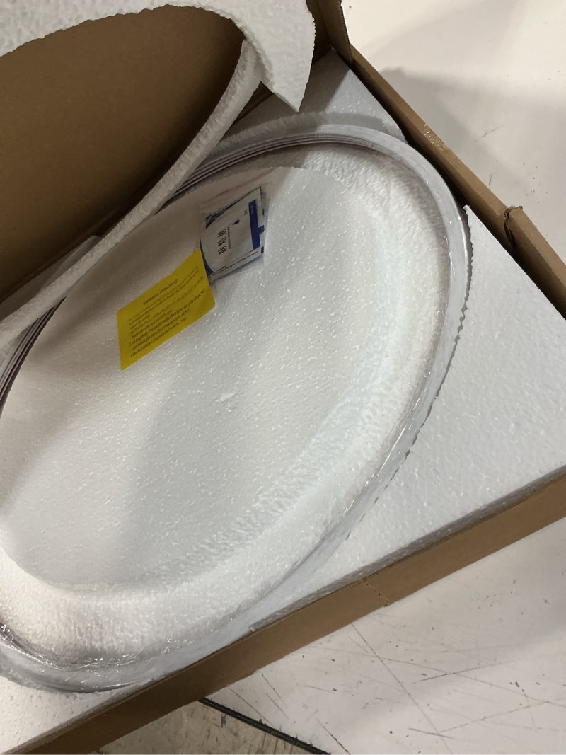 Condition photo showing Good Condition for dreamotor wheel rim protector set of 4, 18 inch alloy rim guards for car rims compatible with tesla model 3 mustang explorer honda cr-v civic toyota corolla camry hyundai cx-5 nissan altima kia white 18 inch