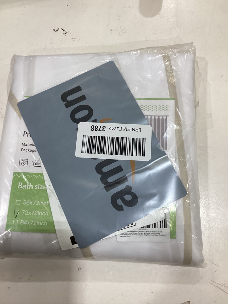 Condition photo showing New/Like New for Shower curtain