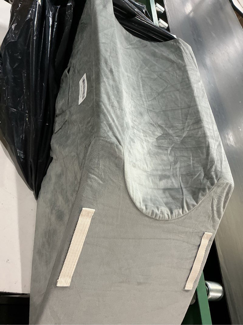 Condition photo showing As Is for LightEase Memory Foam Leg Support and Elevation Pillow w/Dual Handles for Surgery, Injury, or Rest single leg