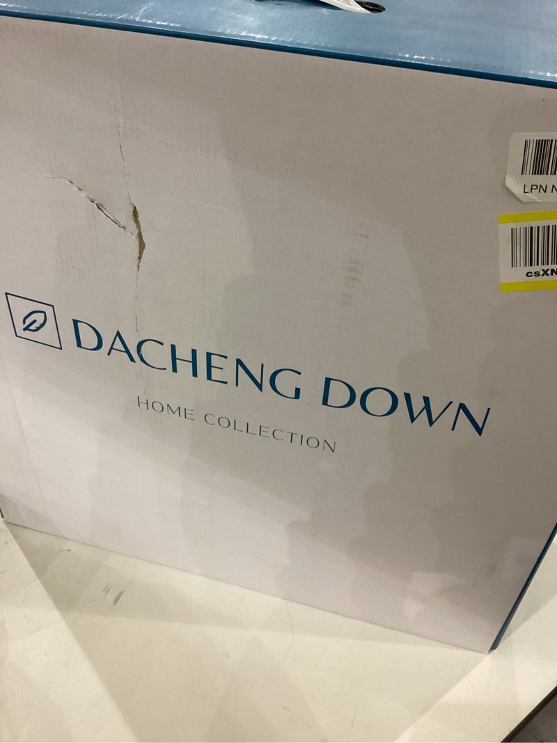 Luxury Soft Down Pillows Standard Size Set of 2, High Support Feather Pillows with 750 Fill Power, 6