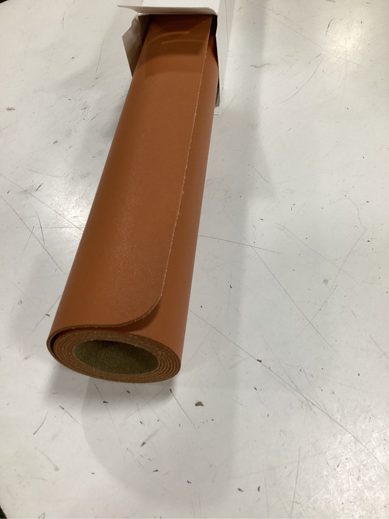 Condition photo showing Good Condition for ysagi leather desk protector, office mat, large mouse mat, non-slip pu leather blotter, laptop desk pad, waterproof writing pad for office and home (brown, 47.2" x 23.6") brown 47.2" x 23.6"
