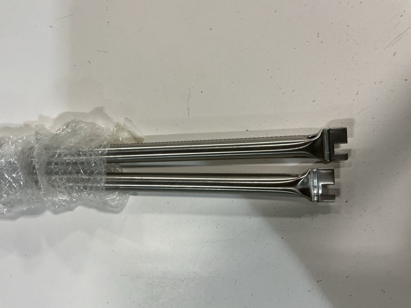 Condition photo showing Good Condition for 7507 27" burner tube set replacement for weber spirit s/e-200, s/e-210 | derurizy grill burner for spirit 500, spirit 500lx, genesis silver a gas grill parts with side control, stainless steel