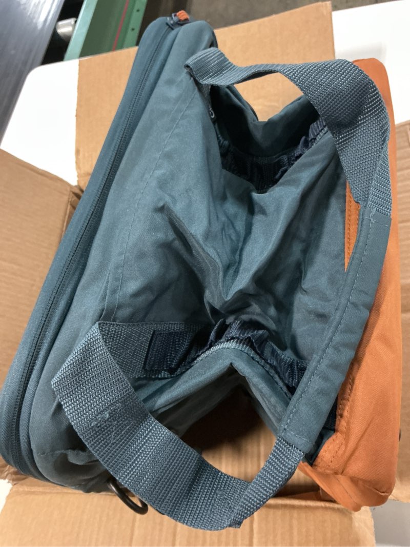 Condition photo showing Good Condition for clevermade pacifica collapsible cooler bag – medium portable cooler bag for travel, foldable insulated cooler for beach, picnic & road trips, holds up to 30 cans, leakproof soft carry cooler - ocean ocean cognac medium