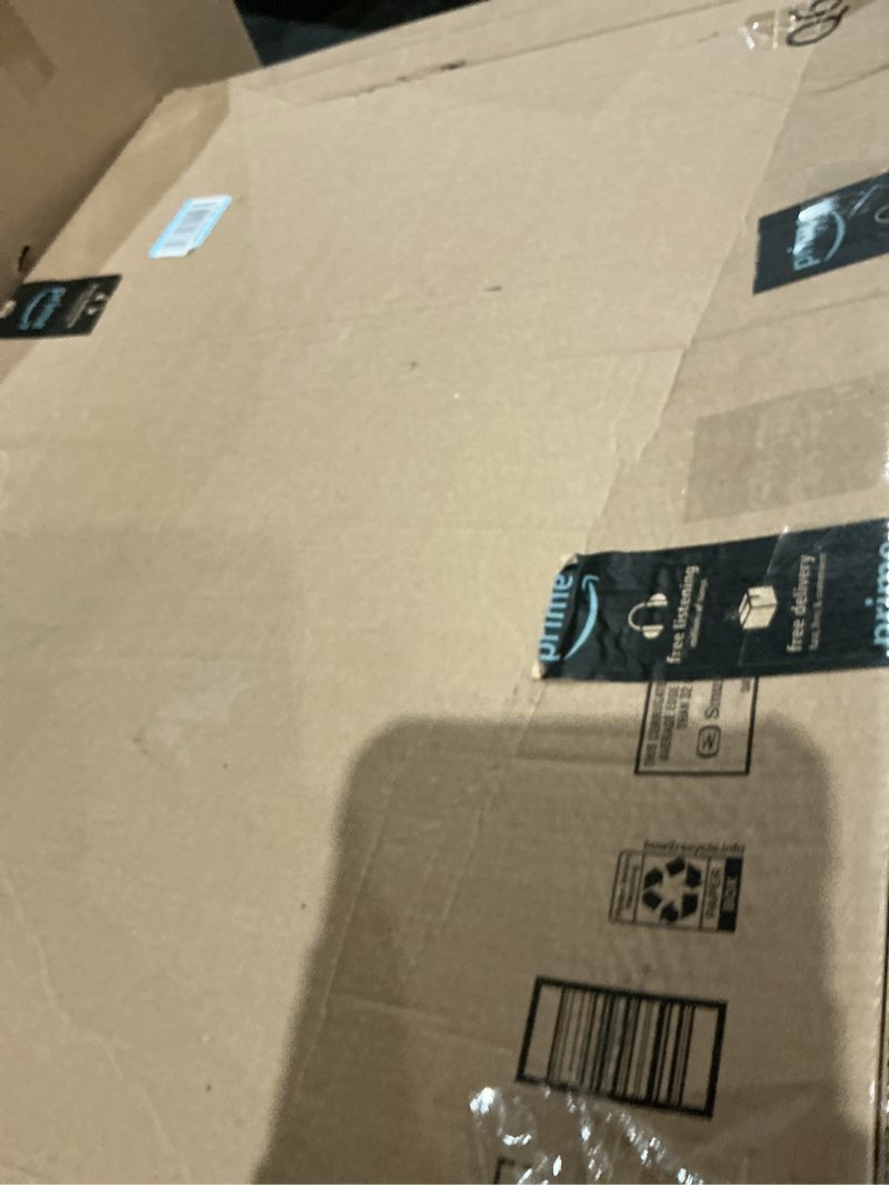 Condition photo showing As Is for mixsuper custom fit for frunk cargo liner tesla model s 2016 2017 2018 2019 2020 model s accessories all weather front trunk mat 3d non-skid black rubber storage cargo tray
