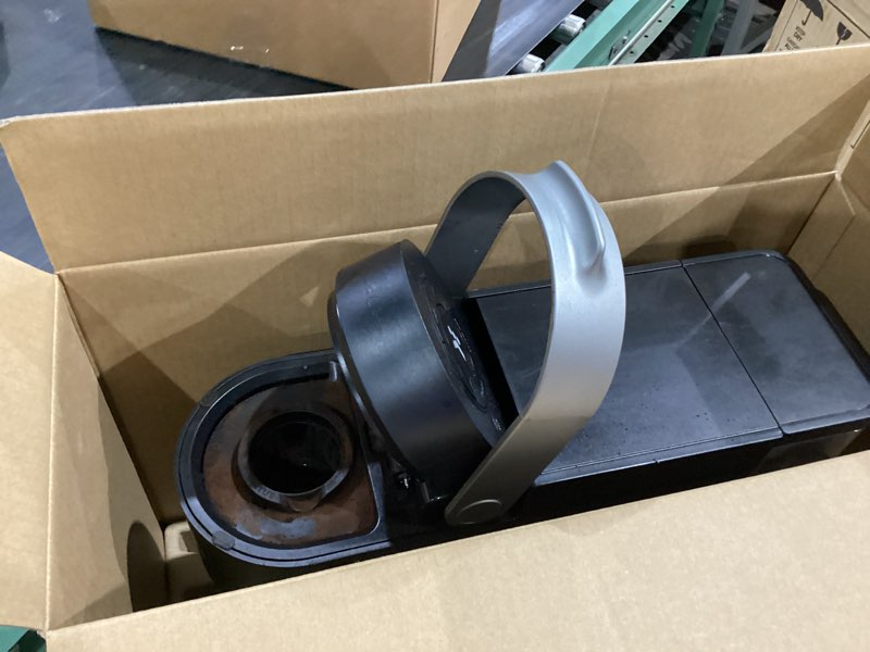 Condition photo showing As Is for keurig k-slim black single-serve k-cup pod coffee maker