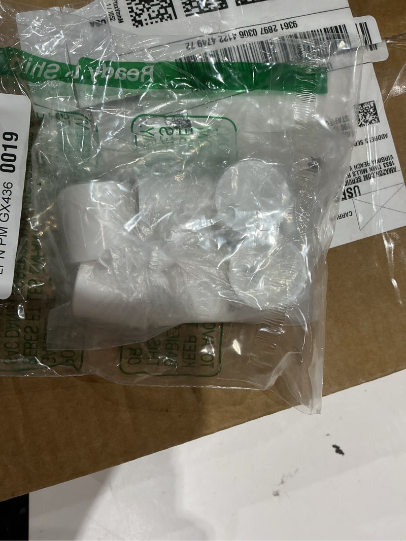Condition photo showing Good Condition for meccanixity 6pcs white disc top caps replacement, 24/410 plastic press disk caps, 1.1x1.1x0.9 inch, household, personal care bottle sealing and dispensing 24/410 white