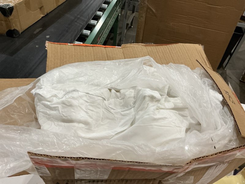 Condition photo showing Good Condition for qeils 24 x 24 soft polyester cover pillow inserts set of 2 - white rectangle square decorative pillow inserts for couch & sofa white 24x24 - inch