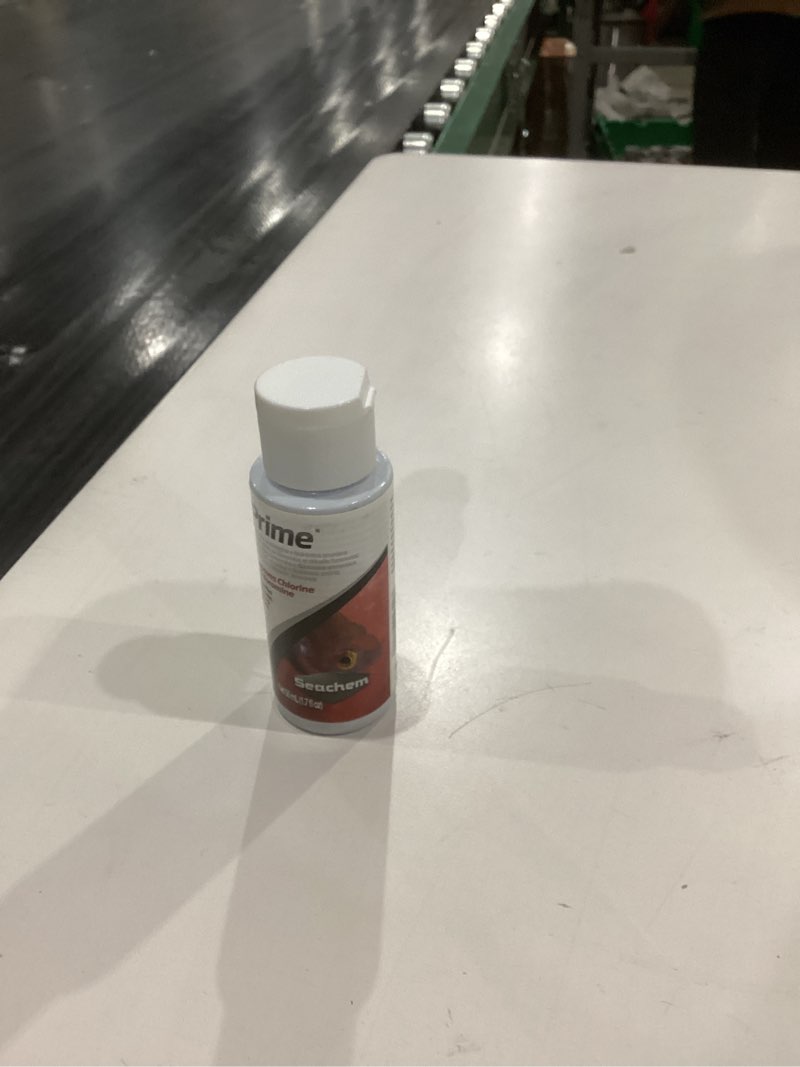 Condition photo showing New/Like New for Seachem Prime 50mL - Emergency Ammonia Neutralizer for Saltwater Aquariums