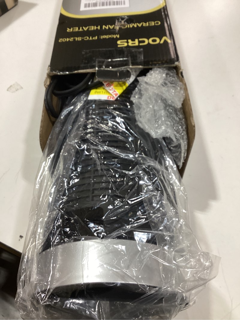 Condition photo showing Good Condition for Space Heater for Indoor Use with Remote - 70° Oscillating Tower Electric Heater, 24 Inchs, 12H Timer, 1500W Quiet PTC Ceramic Heating with Thermostat, Fast Safety Heat for Office, Home, Bedroom