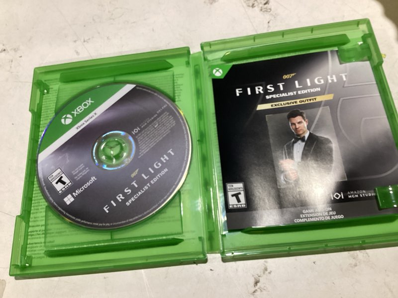 Condition photo showing Good Condition for 007 first light - specialist edition - xbox series x xbox series x specialist edition