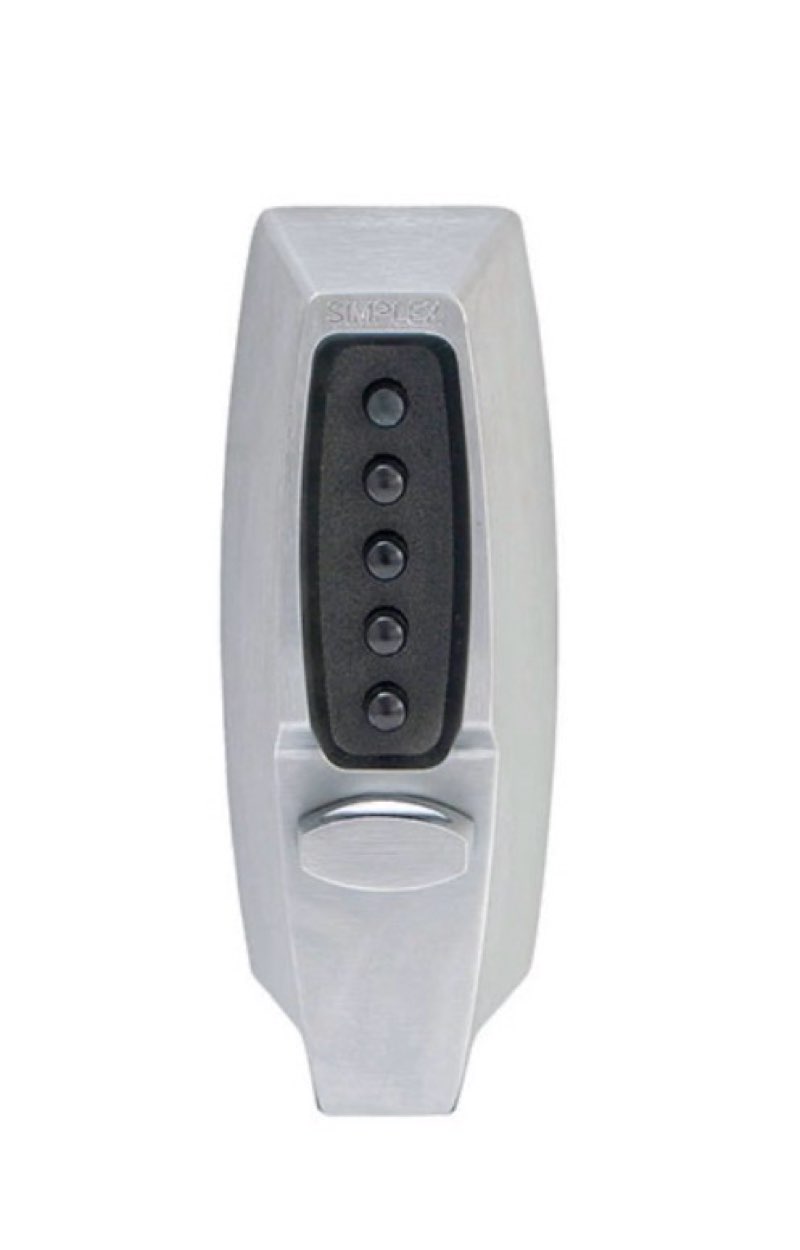 (INCOMPLETE)Dormakaba 7102 Mechanical Pushbutton Combination Deadbolt