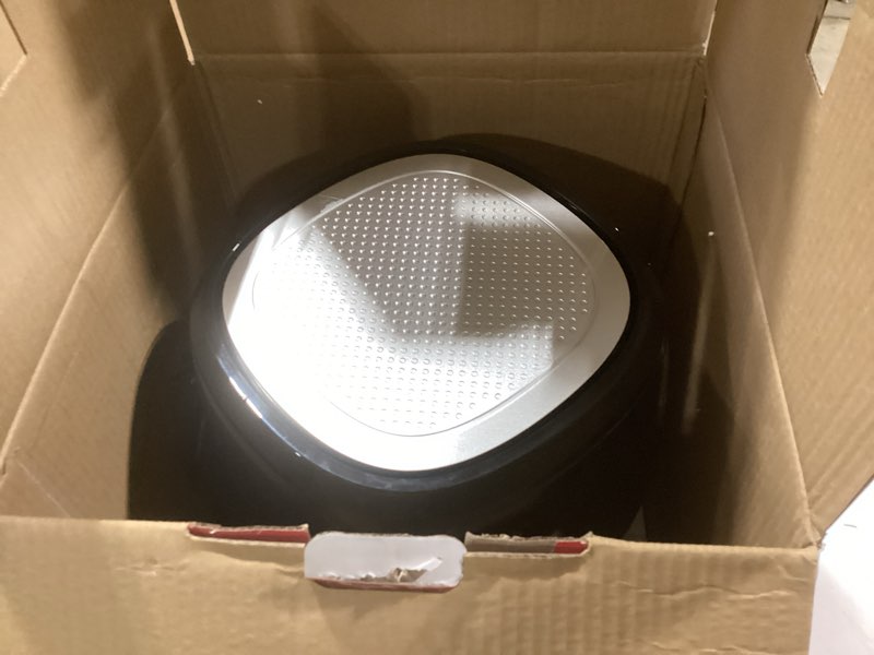 Condition photo showing Good Condition for Gourmia Air Fryer Oven Digital Display 4 Quart Large AirFryer Cooker 12 1-Touch Cooking Presets, Black and Stainless Steel Accents Fry Force GAF486 4 Quart Black