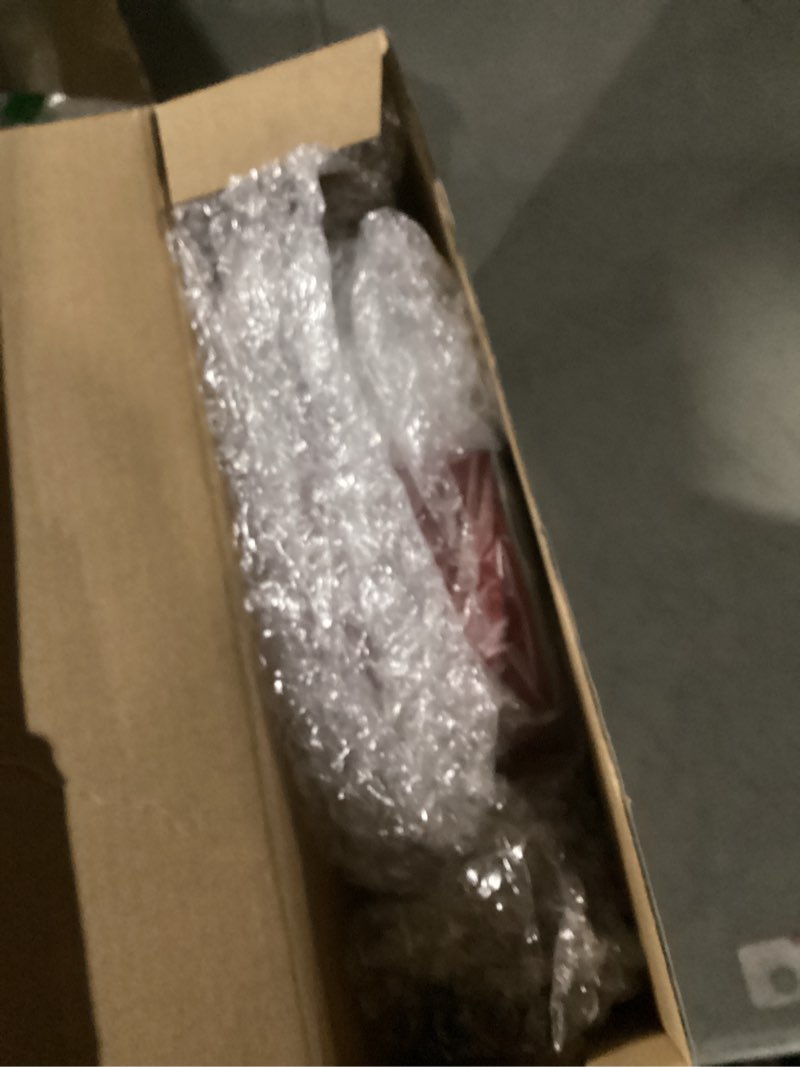 Condition photo showing As Is for Tioncy 9 Inch Heart Shaped Springform Pan Red Heart Nonstick Cake Mold Cheesecake Pan with a Detachable Bottom for Quick Release, Carbon Steel Bakeware for Valentine Wedding Birthday Anniversary Red 9 Inch